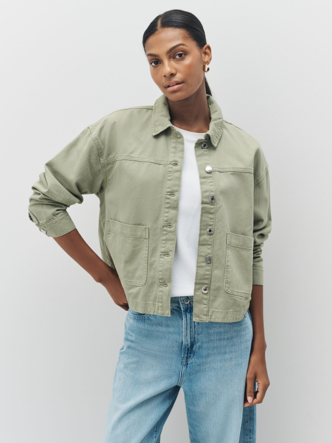 AULANE - Veste Denim Véra