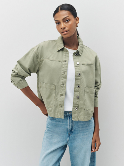 AULANE - Veste Denim Véra