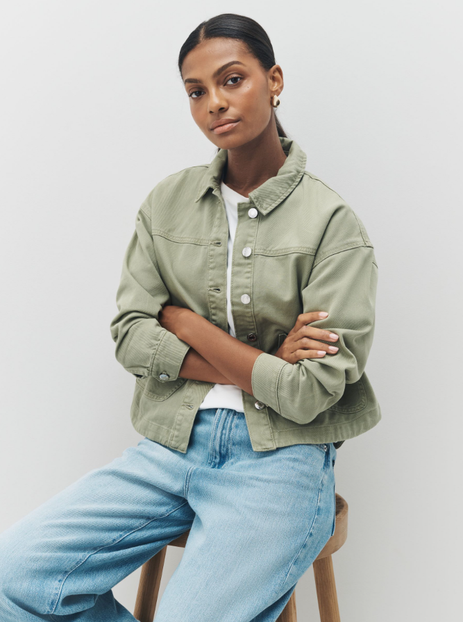 AULANE - Veste Denim Véra