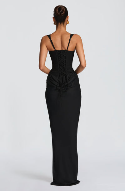 AULANE - Robe Longue Camélia