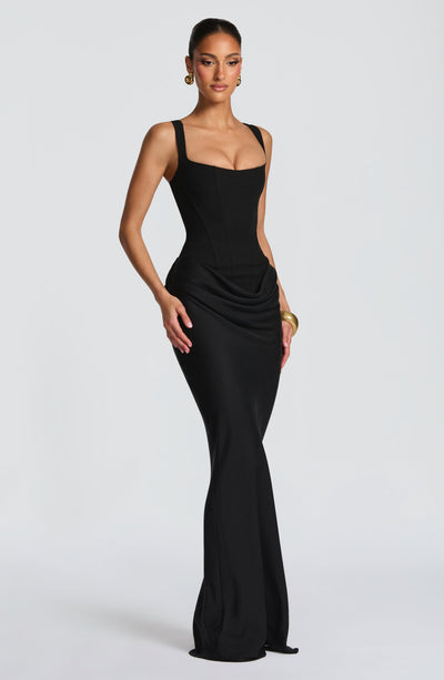 AULANE - Robe Longue Camélia