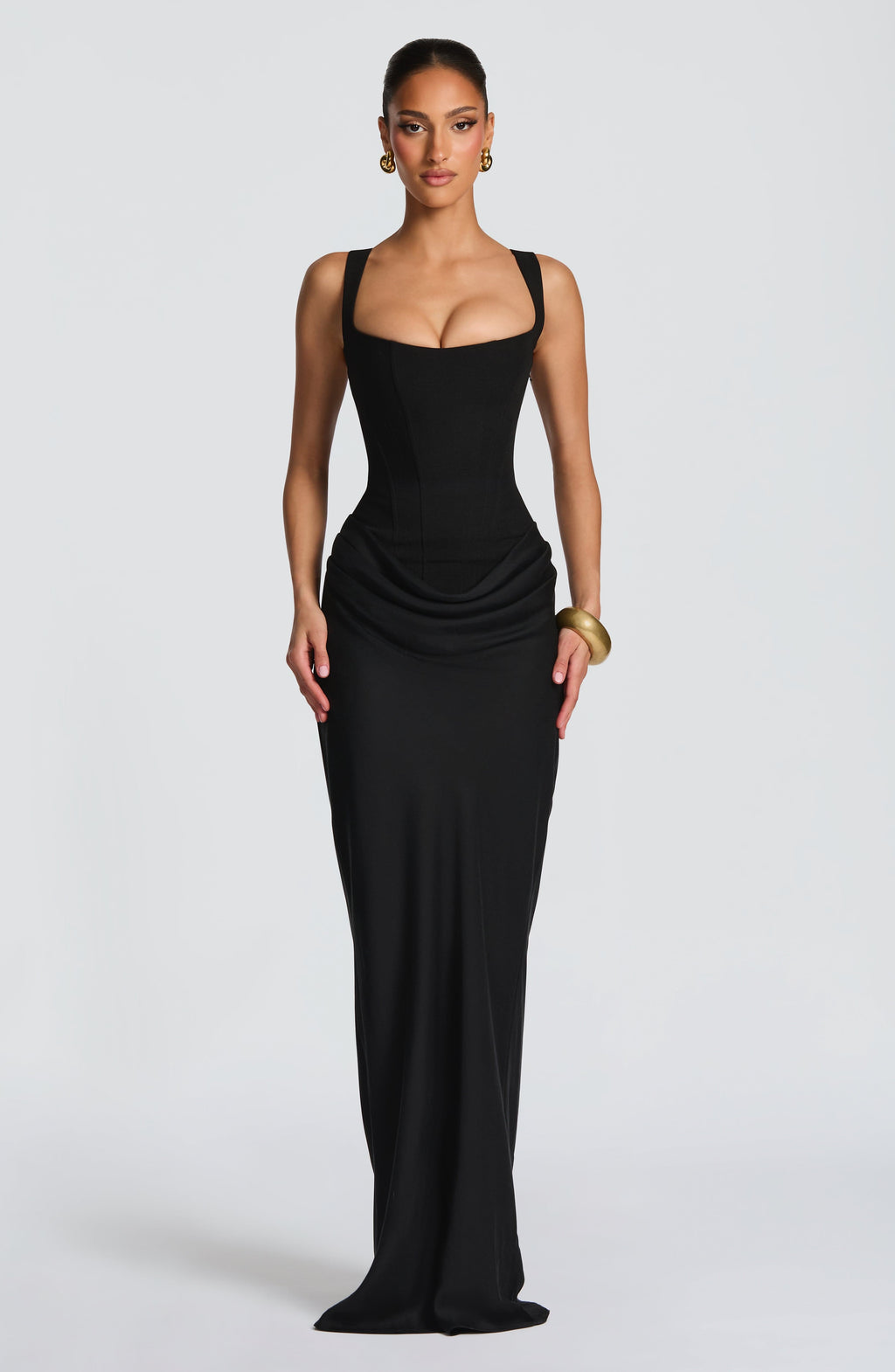 AULANE - Robe Longue Camélia