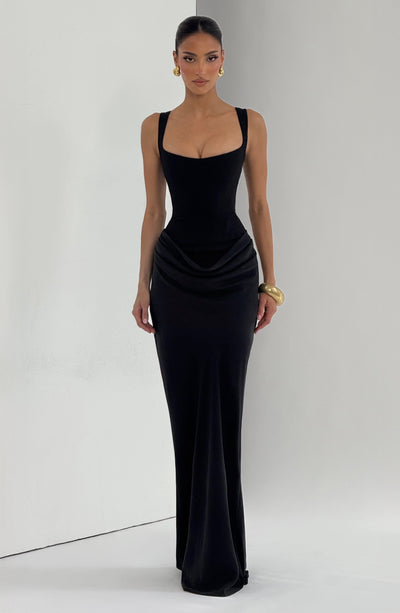 AULANE - Robe Longue Camélia