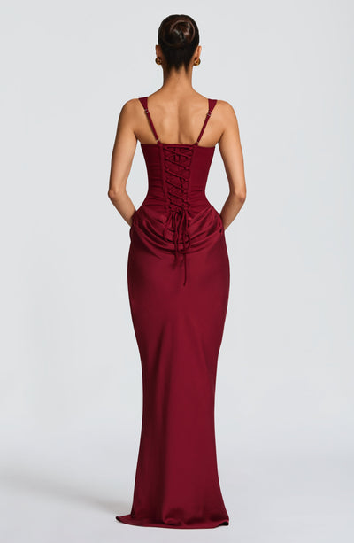 AULANE - Robe Longue Camélia