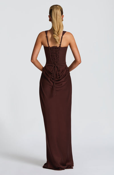 AULANE - Robe Longue Camélia